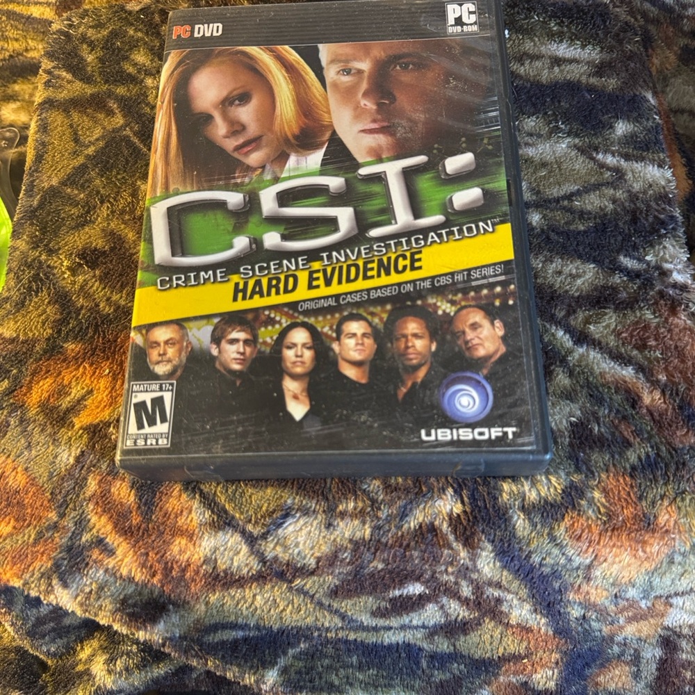 CSI: Hard Evidence PC Game - Black